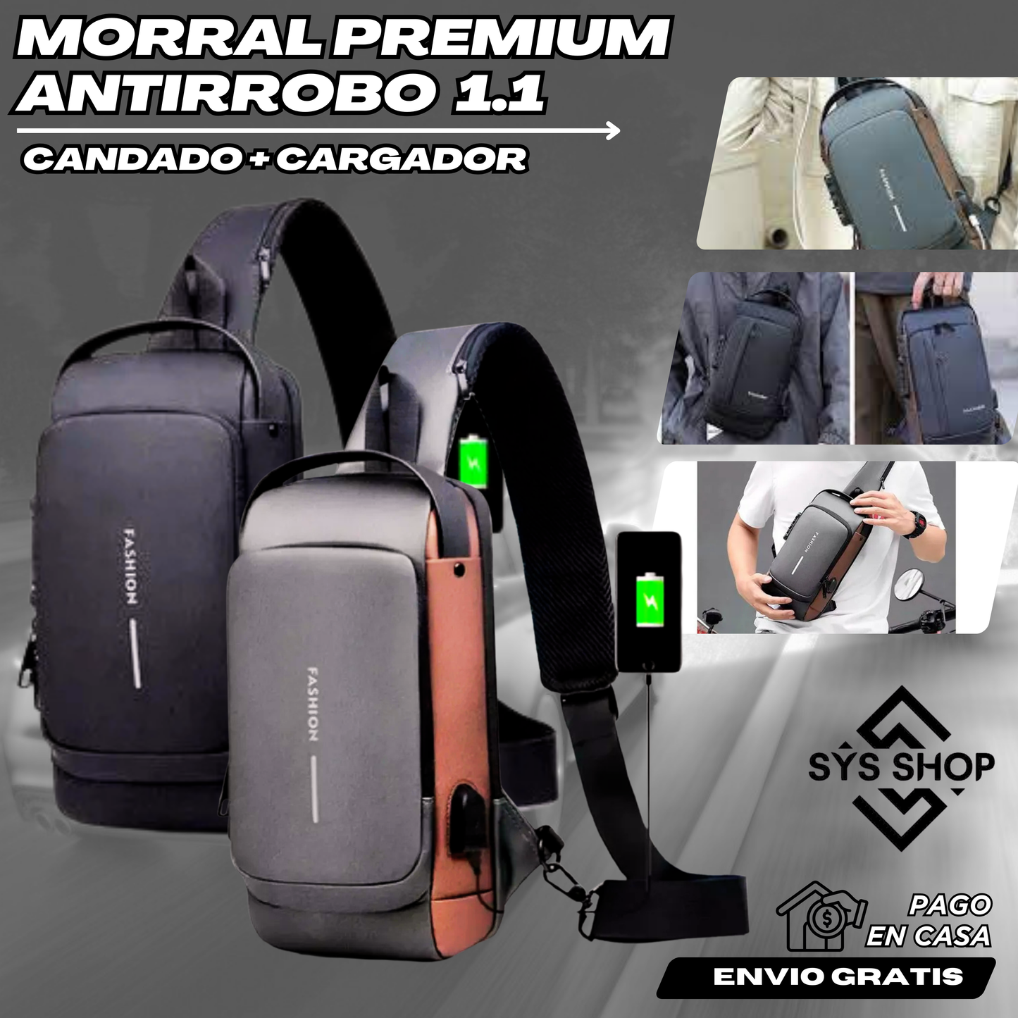 MORRAL PREMIUM DE SEGURIDAD 1.1💥