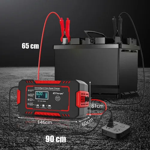 Iniciador de baterías par carro 12v 6 amp🚗💥