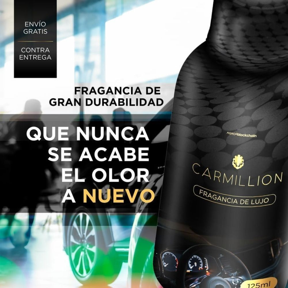 Carmillion perfume de lujo para autos💵🔥🚗