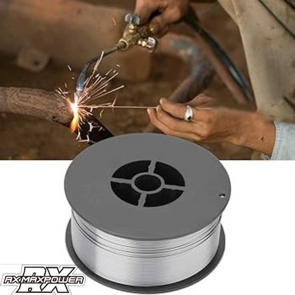 Rollo x1kg soldadura flux core 0.9 mm 0.35 autoprotegido para acero al carbon💥