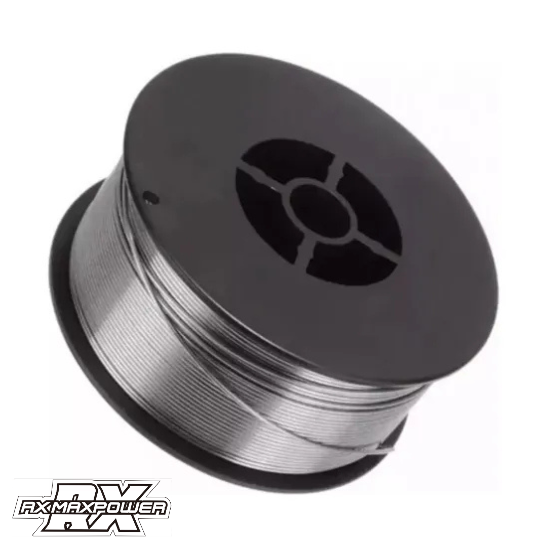 Rollo x1kg soldadura flux core 0.9 mm 0.35 autoprotegido para acero al carbon💥