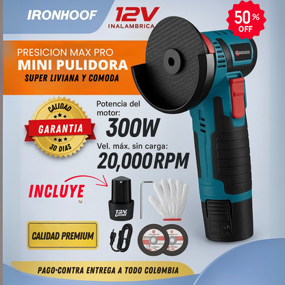 MINI PULIDORA PORTATIL INALAMBRICA✔